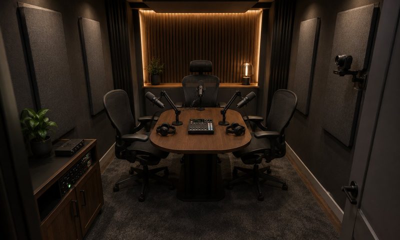 Podcast room at MIC